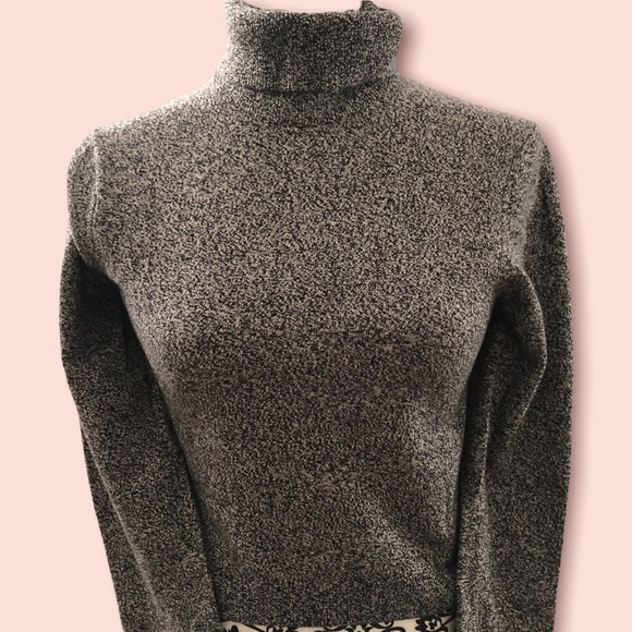 Sunday Best Aritzia—Grey Turtleneck Shirt - Picture 2 of 9